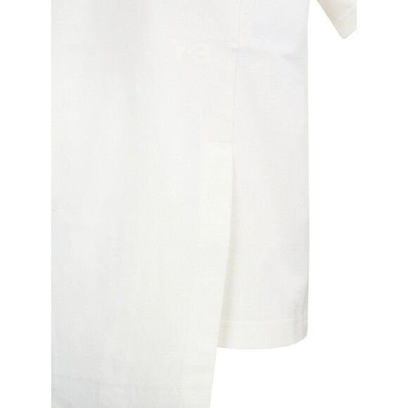Y-3 Yohji Yamamoto Asymmetrical Unisex T-Shirt With Logo Size Medium NWT - Picture 3 of 6